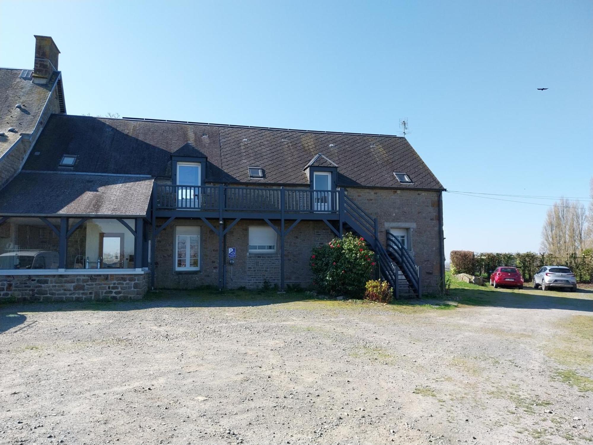 Maison Chaleureuse Avec Terrasse Et Vue Baie Avranches Dış mekan fotoğraf